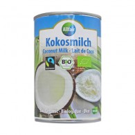 Allfair - Coconut milk-napój kokosowy w puszce (18% tłuszczu) fair trade BIO 400ml