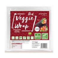 Papagrin - Tortilla wraps warzywna czerwona bezglutenowa BIO 100g