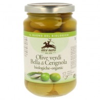 Oliwki zielone bella di cerignola z pestką w zalewie BIO 350g