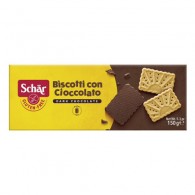 Schär - Biscotti con cioccolato - herbatniki czekoladowe 150g
