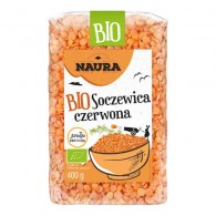 Naura - Soczewica czerwona BIO 400g