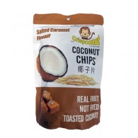 Crispconut - Chipsy kokosowe Słony Karmel 40g