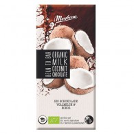 Meybona - Czekolada mleczna z płatkami kokosowymi BIO 100g