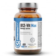 PharmoVit - B12-Vit Max Methyl Active 60 kaps Vcaps®
