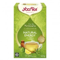 Yogi Tea - Herbata biała dla zmysłów naturalna energia z ziołami, olejkiem z cytryny i z bergamotki BIO (17x2g) 34g