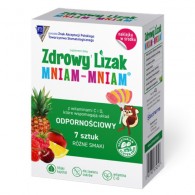 Pięć Przemian - Lizak mix smaków z witaminami na odporność bezglutenowy (7x6g) 42g