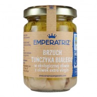Emperatriz - Tuńczyk biały msc filety brzuszne (ventresca) w BIO oliwie z oliwek extra virgin 145g (95g)