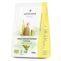 Moncana - Pudrowa mąka kukurydziana bezglutenowa BIO 500g