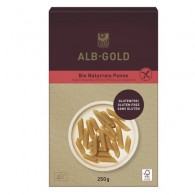 Alb-Gold - Bezglutenowy makaron penne z ryżu brązowego BIO 250g