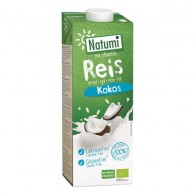Natumi - Napój ryżowo - kokosowy bez dodatku cukrów bezglutenowy BIO 1L