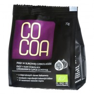 Cocoa - Figi w surowej czekoladzie BIO 70g