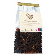 Herbata liściasta czarna Truskawki ze śmietaną 50g