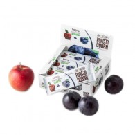 Listki owocowe Porcja Dobra jabłkowo - śliwkowa przekąska 16g