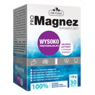 Dr Gaja - ProMagnez Cytrynian Magnezu 100% RWS 120g 30saszetek