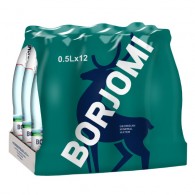 Borjomi - 12x Naturalna woda mineralna Borjomi 500 ml (butelka szklana)