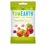 YumEarth - Żelki owocowe kwaśne z wit. C BIO 50g