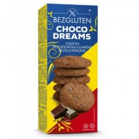 Choco dreams ciastka czekoladowe bez dodatku cukrów bezglutenowe 110g