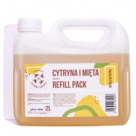 4Szpaki - Refil Pack Mydło w płynie Cytryna i Mięta 2l