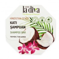 La Diva - Szampon do włosów w kostce kokos 100g