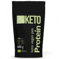 Cocoa - Białko z grochu z olejem MCT keto BIO 600g