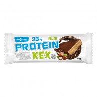 Maxsport - Wafelek proteinowy z kremem z orzechami laskowymi w polewie kakaowej bezglutenowy 40g