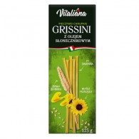 Vitaliana - Paluszki grissini z olejem słonecznikowym 125g