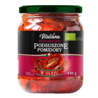 Vitaliana - Pomidory podsuszone w oleju BIO 190g