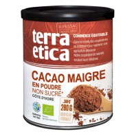 Terra Etica - Kakao niskotłuszczowe w proszku BIO 280g