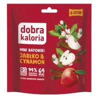 Dobra Kaloria - Mini batoniki jabłko & cynamon 108g