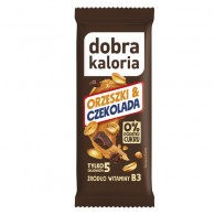 Dobra Kaloria - Baton orzeszki i czekolada 35g