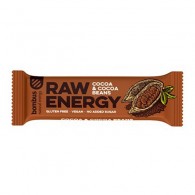 Bombus - Baton Raw Energy z ziarnami kakaowca 50g