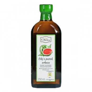OlVita | Olej z pestek arbuza tłoczony na zimno nieoczyszczony 250ml