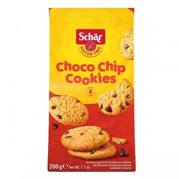 Schär | Choco chip cookie ciastka z czekoladą bezglutenowe 200g