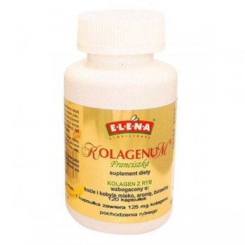 Elena | Kolagenum Franciszka Gold 125mg - liofilizowany kolagen 120kaps.