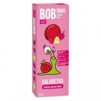 Bob Snail | Przekąska galaretka gruszka malina burak 27g