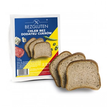 Bezgluten | Bezglutenowy chleb bez cukru 350g