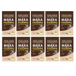 10x Mąka pszenna razowa BIO 1kg