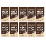 10x Mąka żytnia chlebowa BIO typ 720 1kg