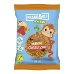 Bezglutenowe miękkie ciastko For Kids z bananem i truskawką 35g