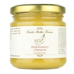 Miód kremowy z bananem 250g