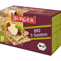 Burger - Pieczywo chrupkie razowe 5 ziaren BIO 250g