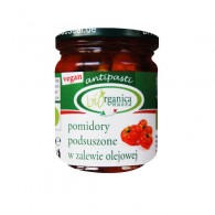 Pomidory podsuszone w zalewie olejowej słoik BIO 190g