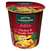 Natur Compagnie - Danie w kubku zupa z kurczakiem i makaronem w stylu azjatyckim BIO 55g