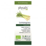 Physalis - Olejek eteryczny lemongrass (trawa cytrynowa) BIO 10ml