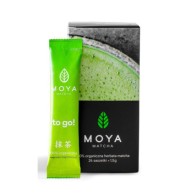 Moya Matcha - Herbata zielona matcha w proszku w saszetkach BIO (24 x 1,5g) 36g