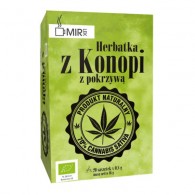 Mir-Lek - Herbatka z konopi z pokrzywą BIO (20x 0,8g) 16g