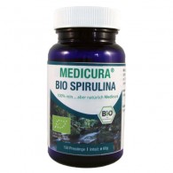 Medicura - Spirulina w pastylkach (glony) BIO 60g (150 szt.)