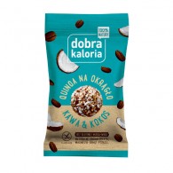 Dobra Kaloria - Ciasteczka-kulki Kawa&Kokos bez glutenu i mleka 24g