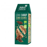 Dobra Kaloria - Lekki Chrup Ziarno Kakaowca. Amarantus&Kasza Jaglana BIO 80g