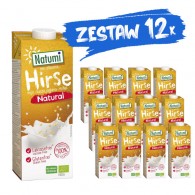 Natumi - 12x Napój jaglany bez dodatku cukrów bezglutenowy BIO 1L
